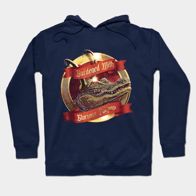 Glorious Gator Hoodie by creativespero